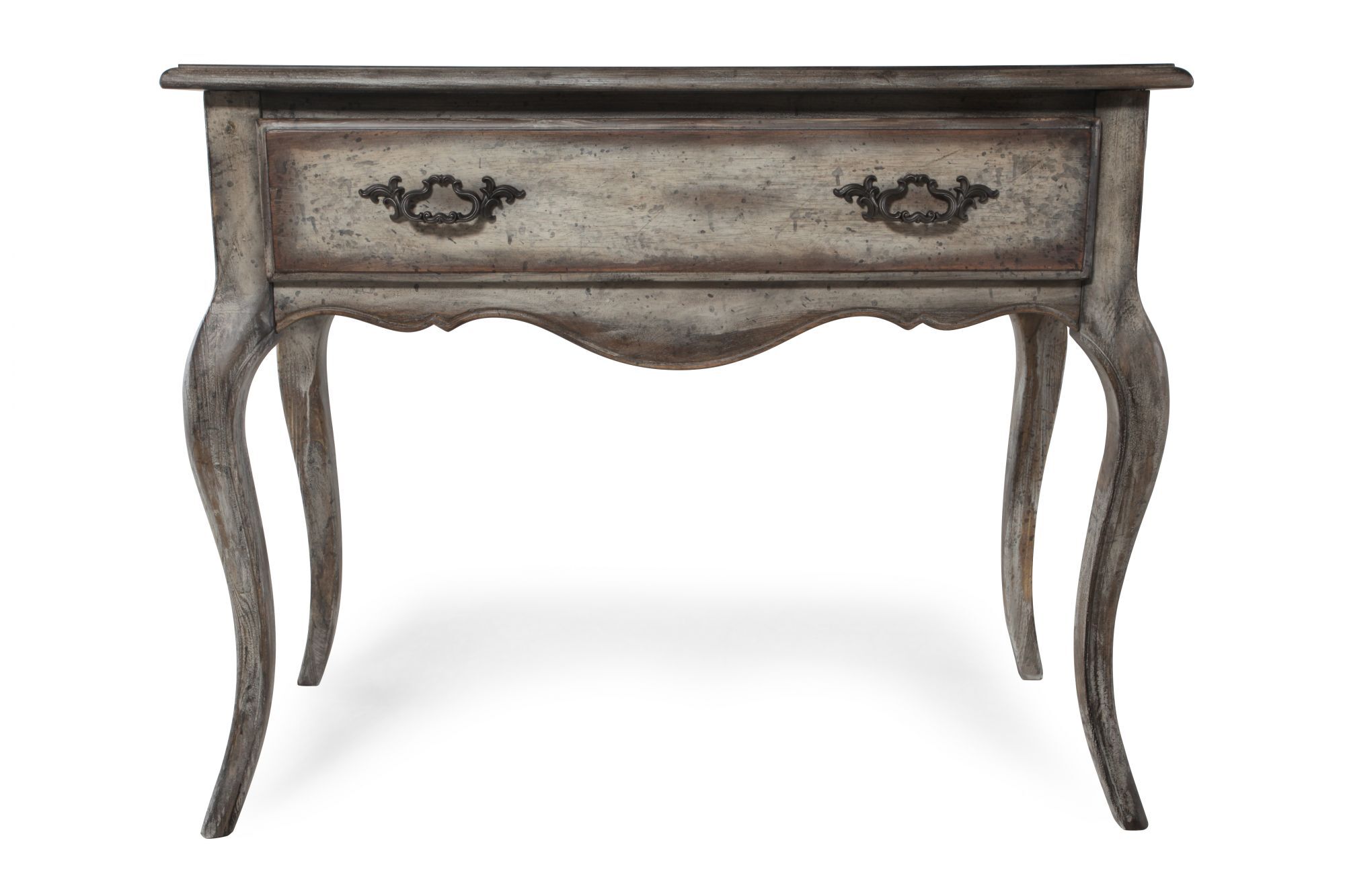 Cabriole Legs Console Table in Dark Latte | Mathis Brothers Furniture